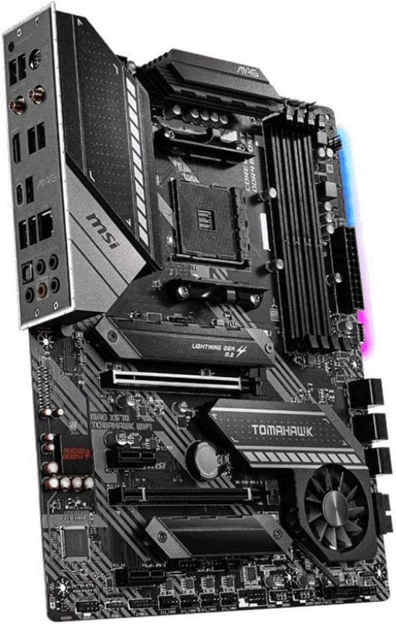 MAG X570S Tomahawk MAX Wifi Gaming Motherboard (ATX, AMD, Socket AM4. DDR4, Pcie 4, CFX, M.2 Slots, Wi-Fi 6E)