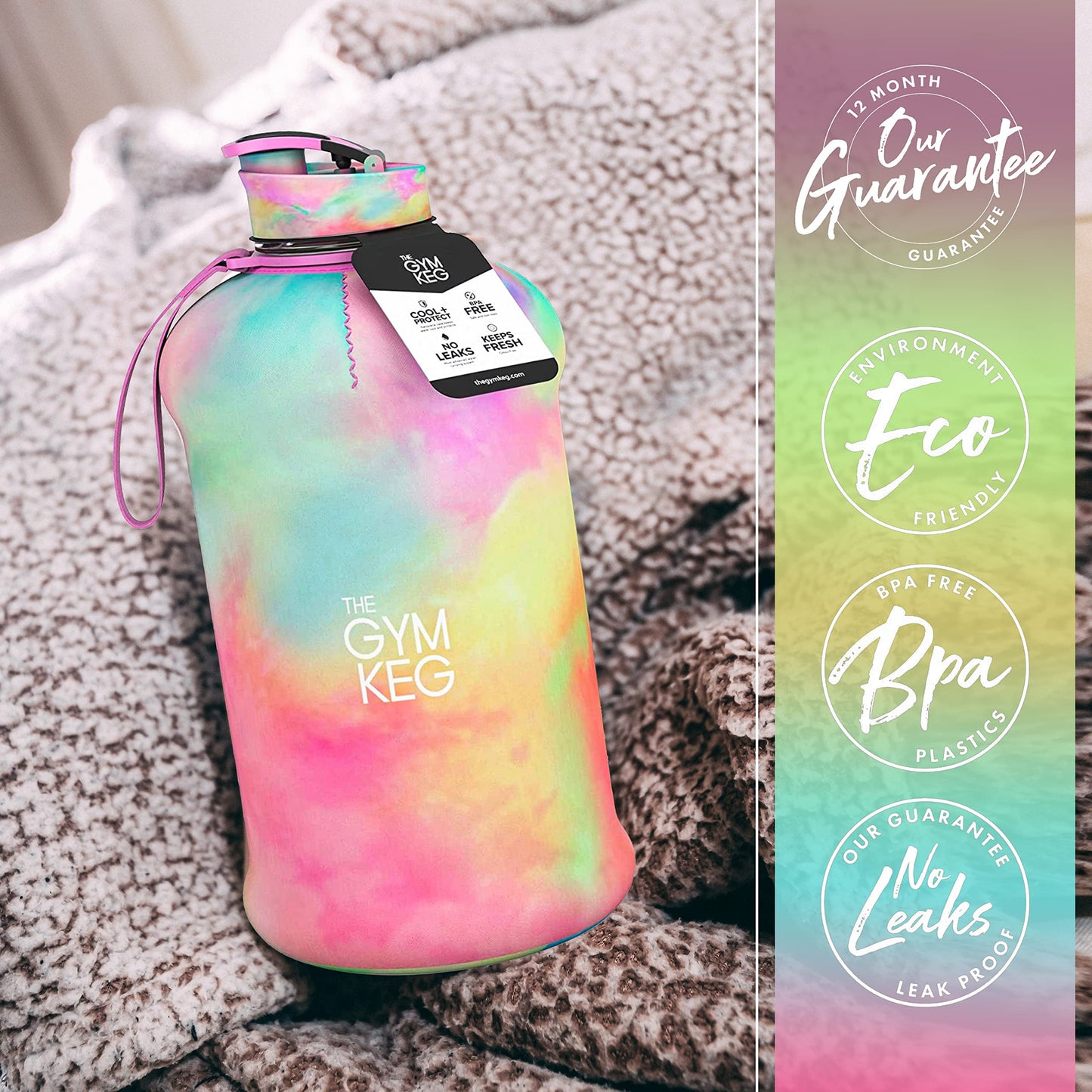 2.2 Liter Sports Water Bottle