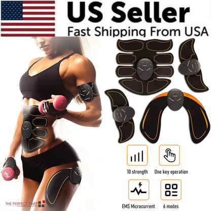 Abdominal Muscle Toning EMS Stimulator and Fitness Belt