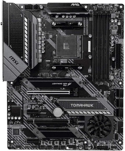 MAG X570S Tomahawk MAX Wifi Gaming Motherboard (ATX, AMD, Socket AM4. DDR4, Pcie 4, CFX, M.2 Slots, Wi-Fi 6E)