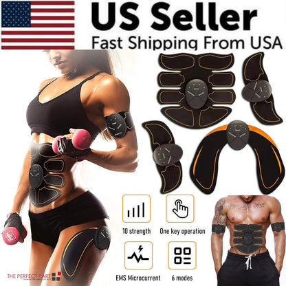 Abdominal Muscle Toning EMS Stimulator and Fitness Belt