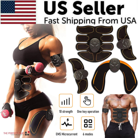 Abdominal Muscle Toning EMS Stimulator and Fitness Belt