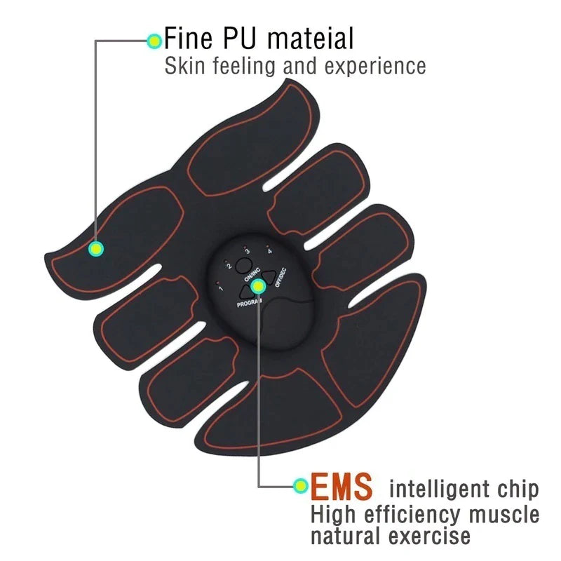 Abdominal Muscle Toning EMS Stimulator and Fitness Belt