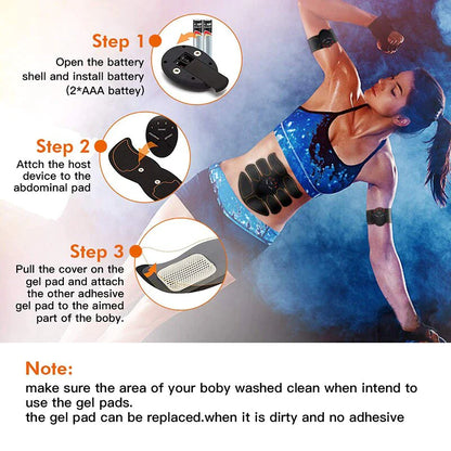 Abdominal Muscle Toning EMS Stimulator and Fitness Belt