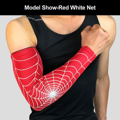 Breathable Quick-Dry UV Protection Arm Sleeves for Basketball and Cycling - Fitness Elbow Pads and Arm Warmers