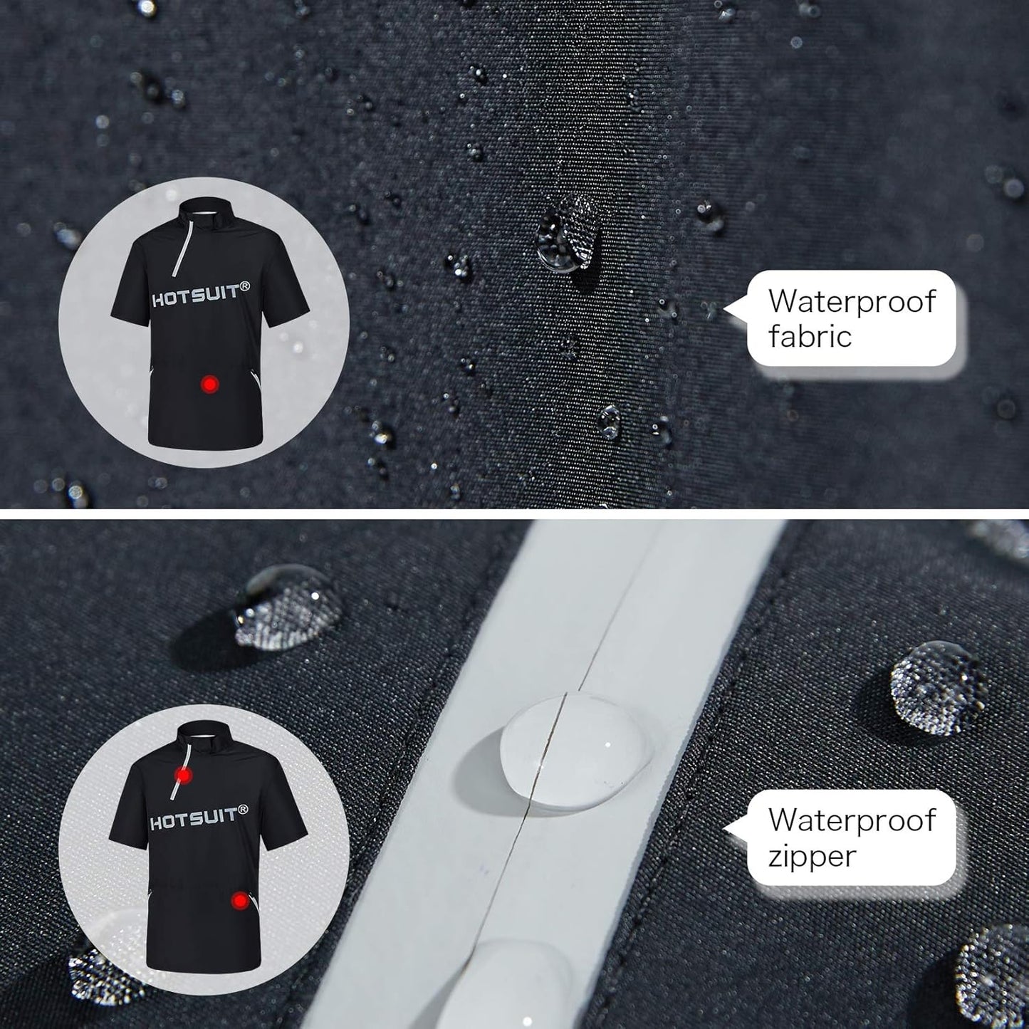 Men's and Women's Sauna Suit Workout Jacket - Short Sleeve Fitness Sauna Top for Couples