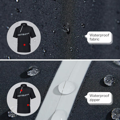 Men's and Women's Sauna Suit Workout Jacket - Short Sleeve Fitness Sauna Top for Couples