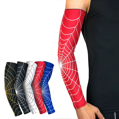 Breathable Quick-Dry UV Protection Arm Sleeves for Basketball and Cycling - Fitness Elbow Pads and Arm Warmers