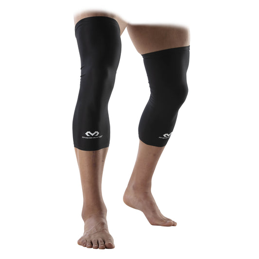 Sport Compression Knee Sleeves Pair, Black, Unisex, Adult, Large/Extra-Large