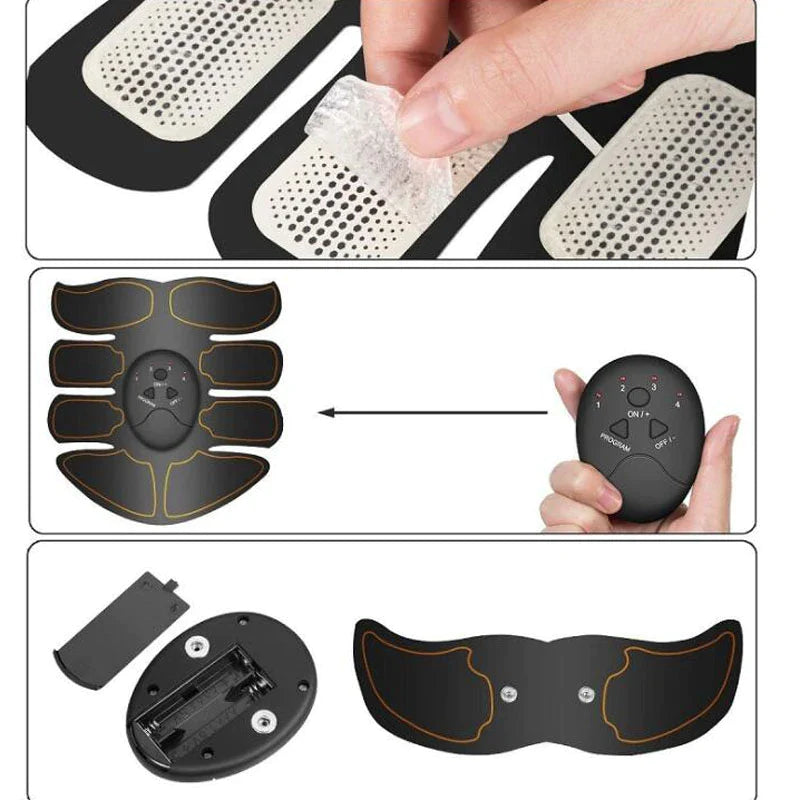 Abdominal Muscle Toning EMS Stimulator and Fitness Belt
