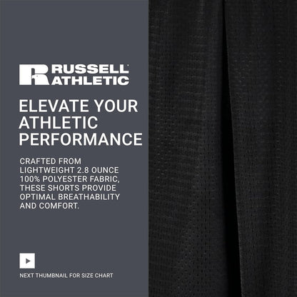 Russell Athletic Men's Mesh Pocket Shorts