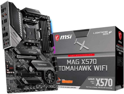 MAG X570S Tomahawk MAX Wifi Gaming Motherboard (ATX, AMD, Socket AM4. DDR4, Pcie 4, CFX, M.2 Slots, Wi-Fi 6E)