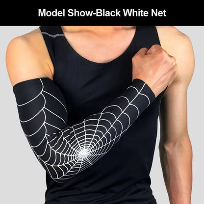 Breathable Quick-Dry UV Protection Arm Sleeves for Basketball and Cycling - Fitness Elbow Pads and Arm Warmers