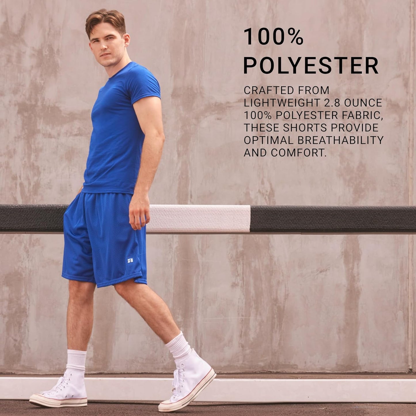 Russell Athletic Men's Mesh Pocket Shorts