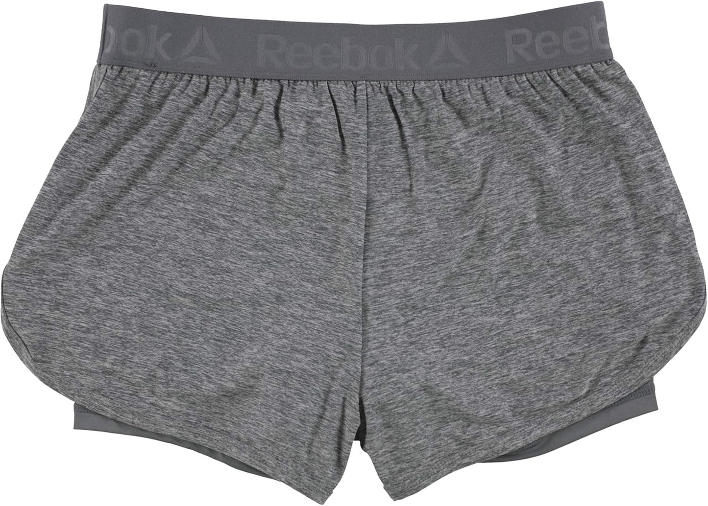 Women's Athletic Cardio Running Shorts, Medium, Grey